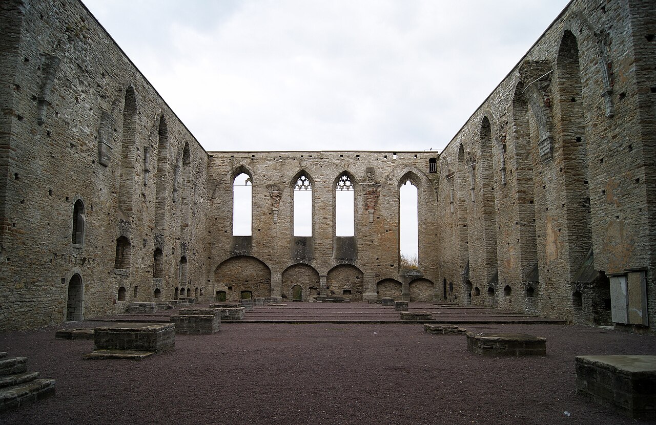 Photograph of Pirita Promenade and Convent Ruins, Tallinn