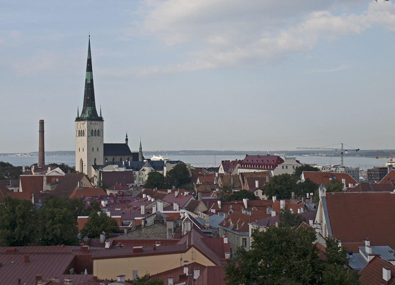 St Olaf's Church in Tallinn